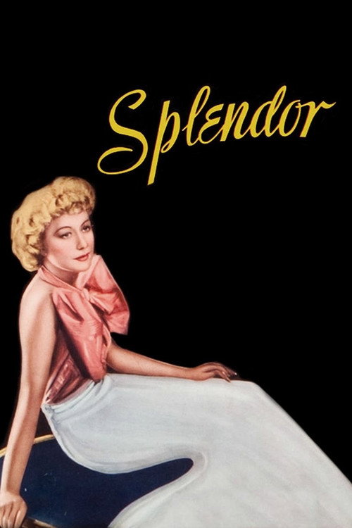 Movie poster for Splendor (1935)