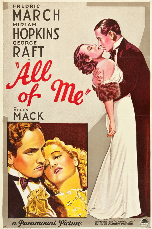 Movie poster for All of Me (1934)
