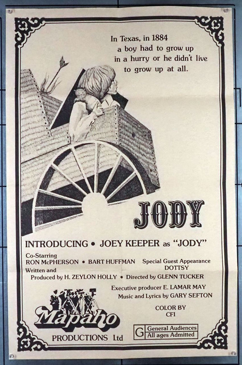 Movie poster for The Adventures of Jody Shanan (1978)