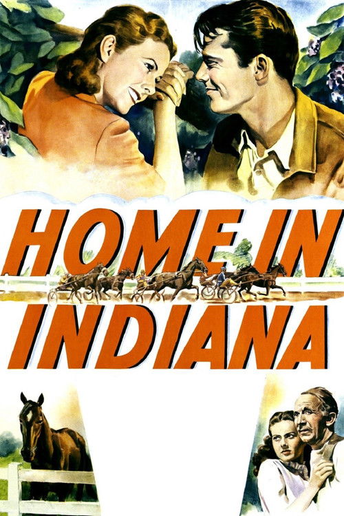 Movie poster for Home in Indiana (1944)