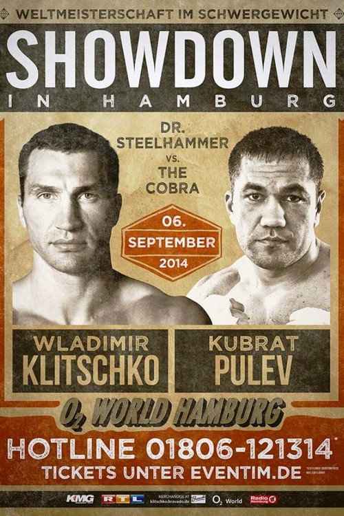 Movie poster for Wladimir Klitschko vs. Kubrat Pulev (2014)