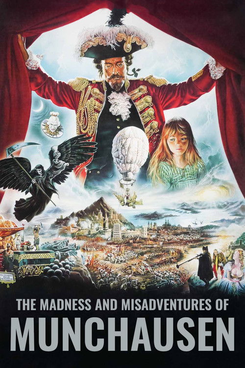 Movie poster for The Madness and Misadventures of Munchausen (2008)