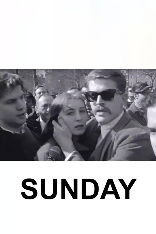 Movie poster for Sunday (1961)