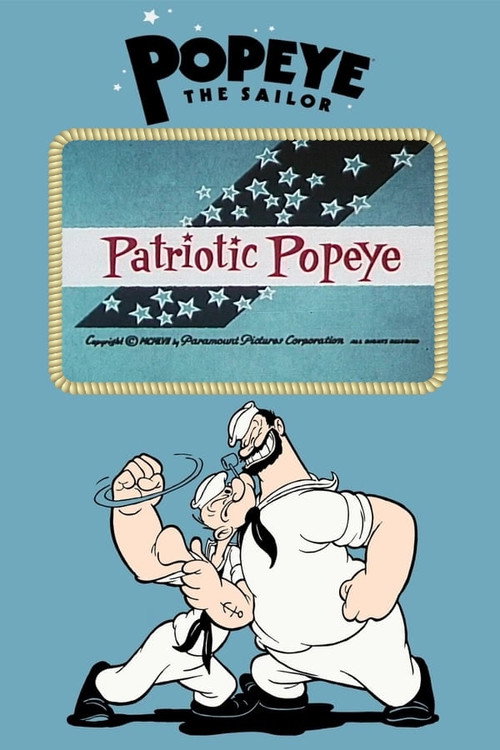 Movie poster for Patriotic Popeye (1957)