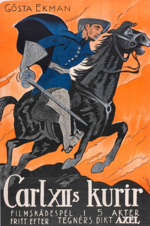 Movie poster for Carl XII:s Courier (1924)