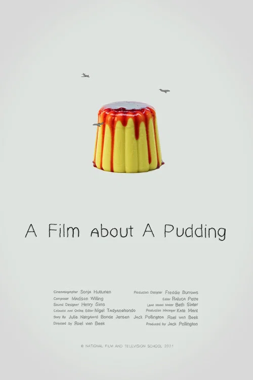 Movie poster for A Film about a Pudding (2021)