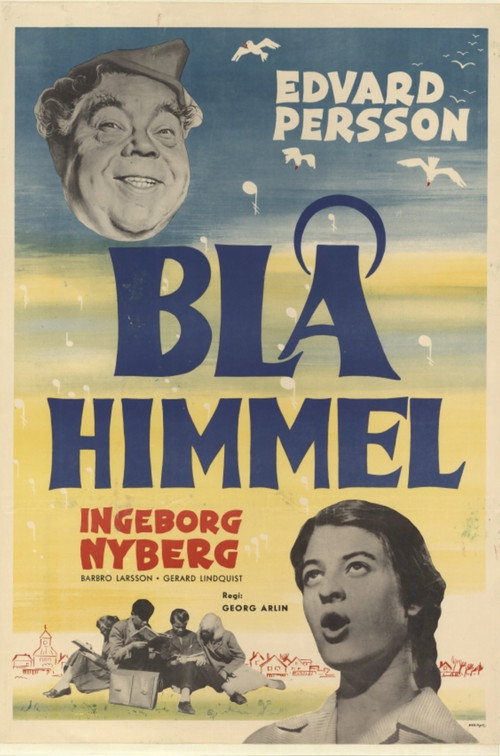 Movie poster for Blue sky (1955)