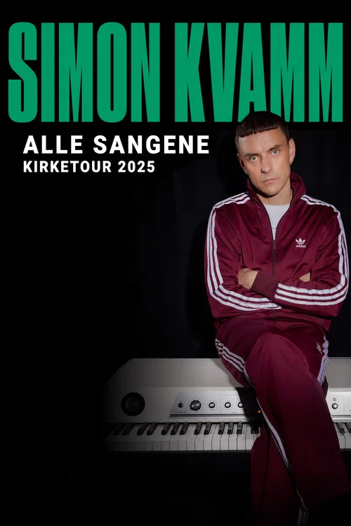 Movie poster for Simon Kvamm: Alle Sangene Kirketour (2025)