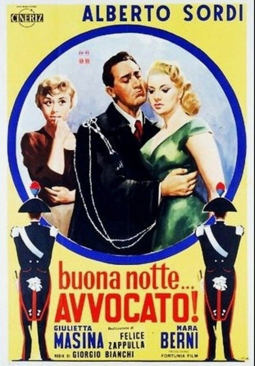 Movie poster for Good night… lawyer! (1955)
