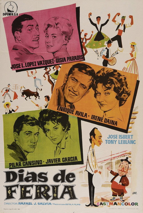 Movie poster for Días de feria (1960)