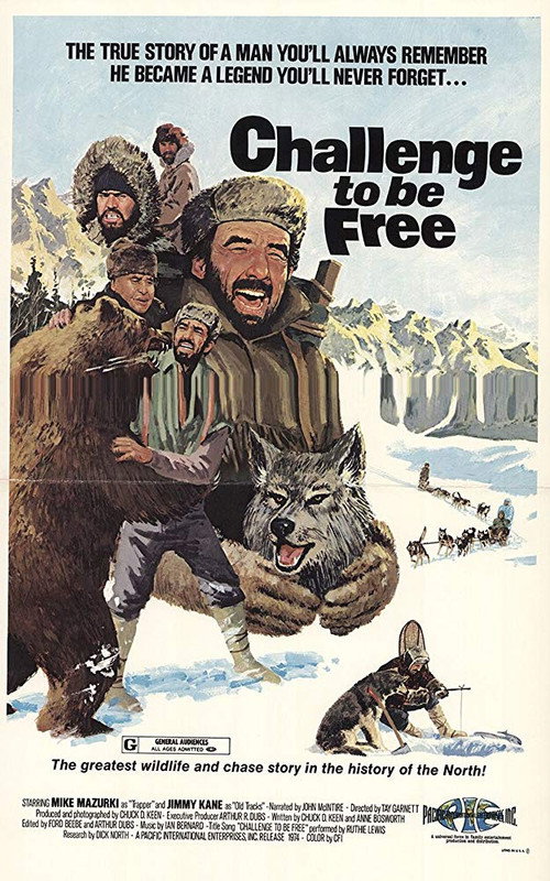 Movie poster for Challenge to be Free (1975)
