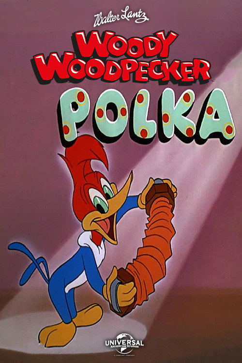 Movie poster for The Woody Woodpecker Polka (1951)