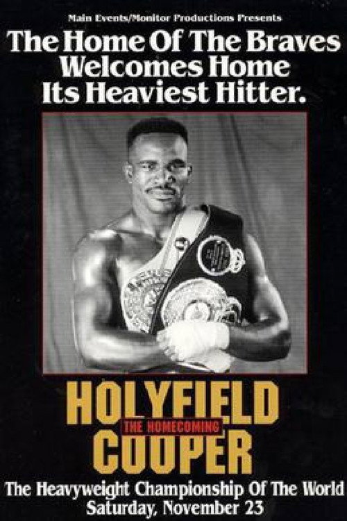 Movie poster for Evander Holyfield vs. Bert Cooper (1991)