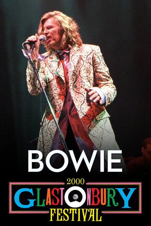 Movie poster for Bowie: Glastonbury 2000 (2018)