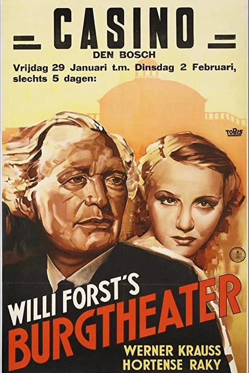Movie poster for Burg Theatre (1936)