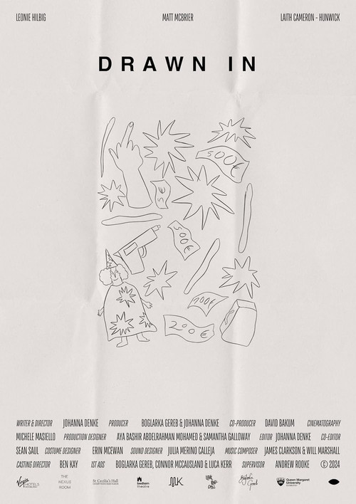 Movie poster for Drawn In (2024)