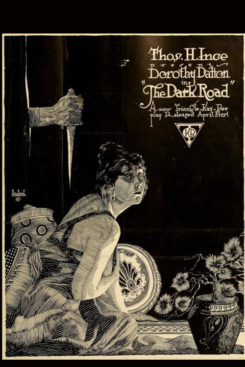 Movie poster for The Dark Road (1917)