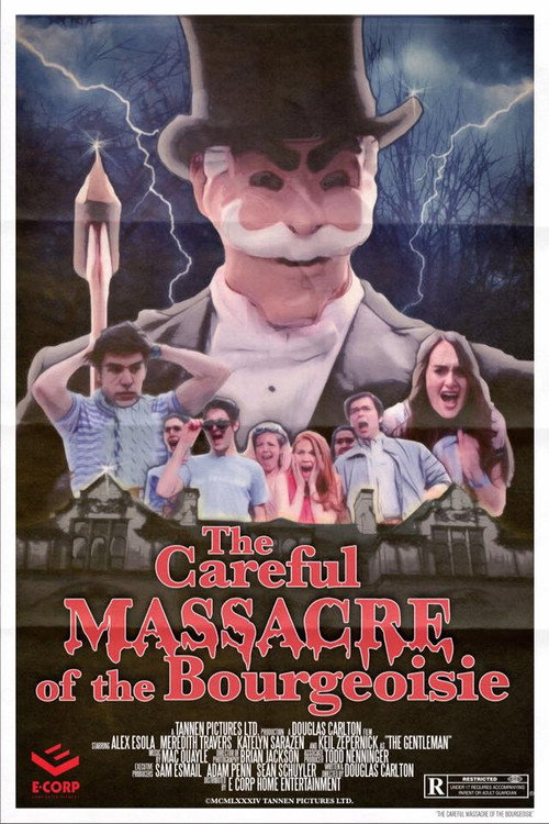 Movie poster for The Careful Massacre of the Bourgeoisie (2016)