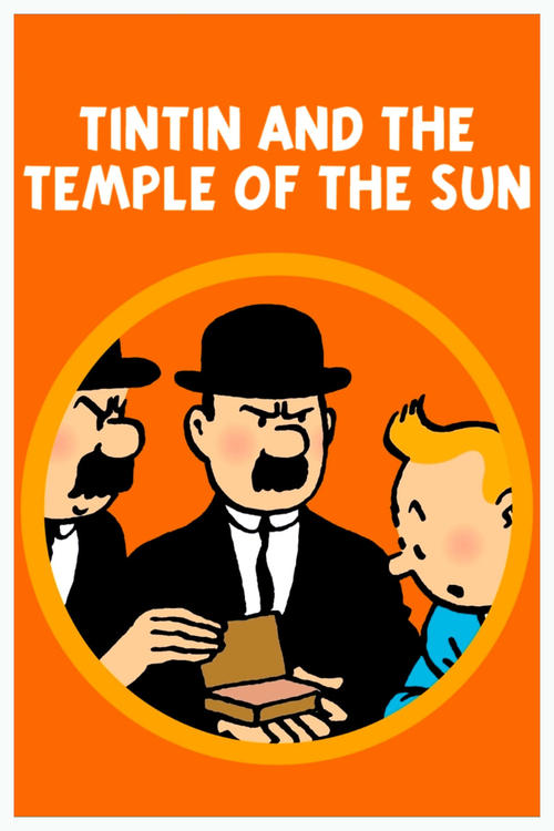Movie poster for Tintin and the Temple of the Sun (1969)