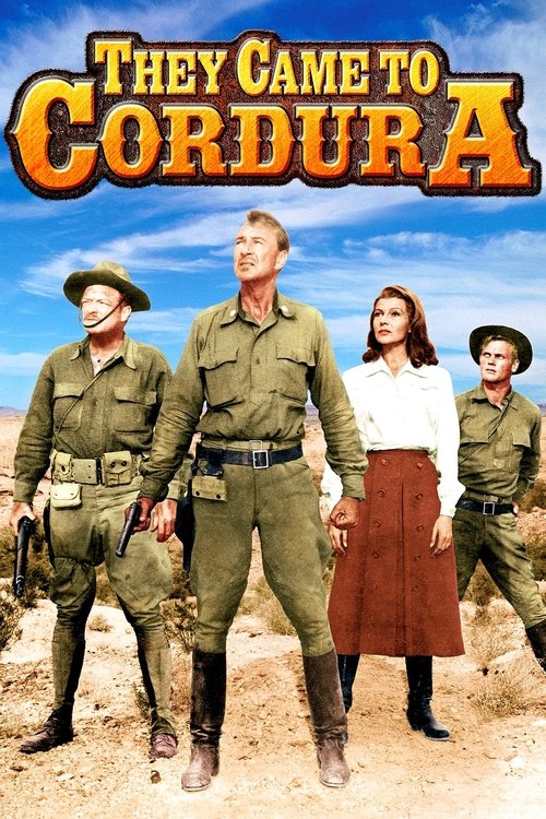 Movie poster for They Came to Cordura (1959)