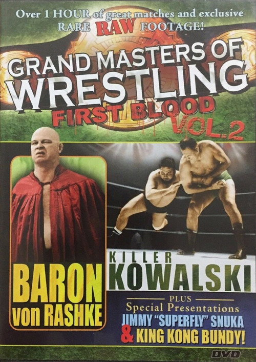 Movie poster for Grand Masters of Wrestling: First Blood Vol. 2 (2006)