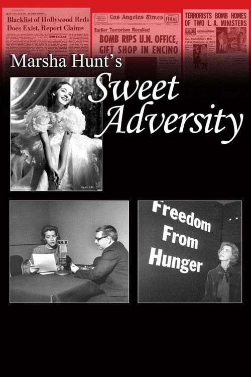 Movie poster for Marsha Hunt's Sweet Adversity (2015)