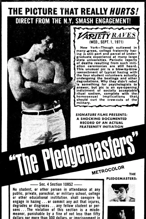 Movie poster for The Pledgemasters (1971)