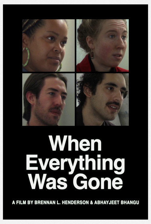 Movie poster for When Everything Was Gone (2025)