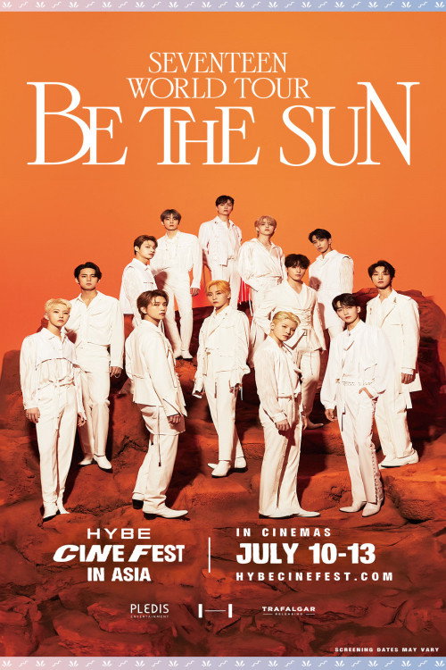 Movie poster for SEVENTEEN WORLD TOUR [BE THE SUN] (2025)