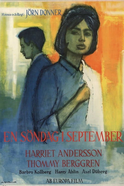 Movie poster for A Sunday in September (1963)