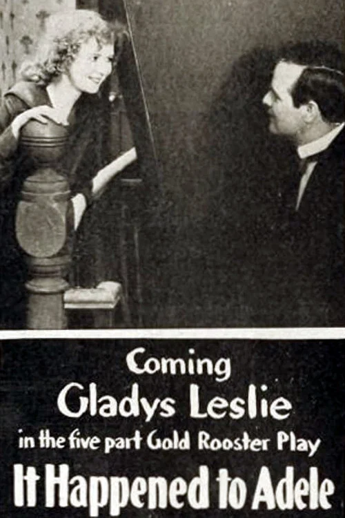 Movie poster for It Happened to Adele (1917)