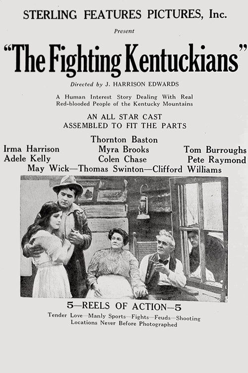 Movie poster for The Fighting Kentuckians (1920)