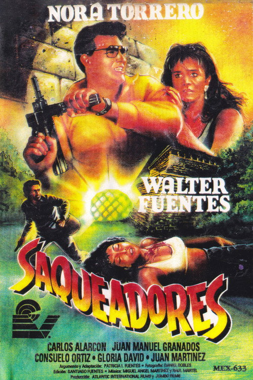 Movie poster for Saqueadores (1992)