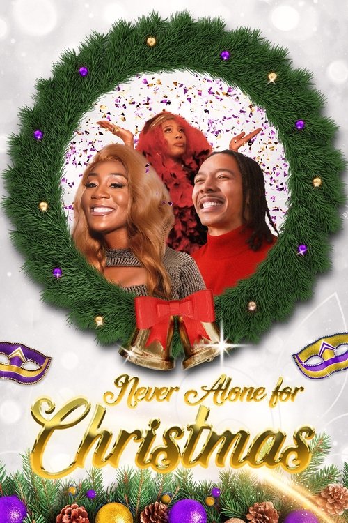 Movie poster for Never Alone For Christmas (2023)