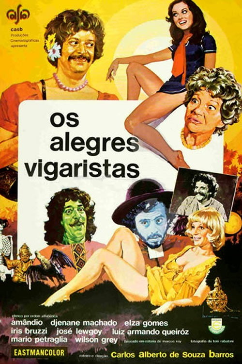 Movie poster for Os Alegres Vigaristas (1974)