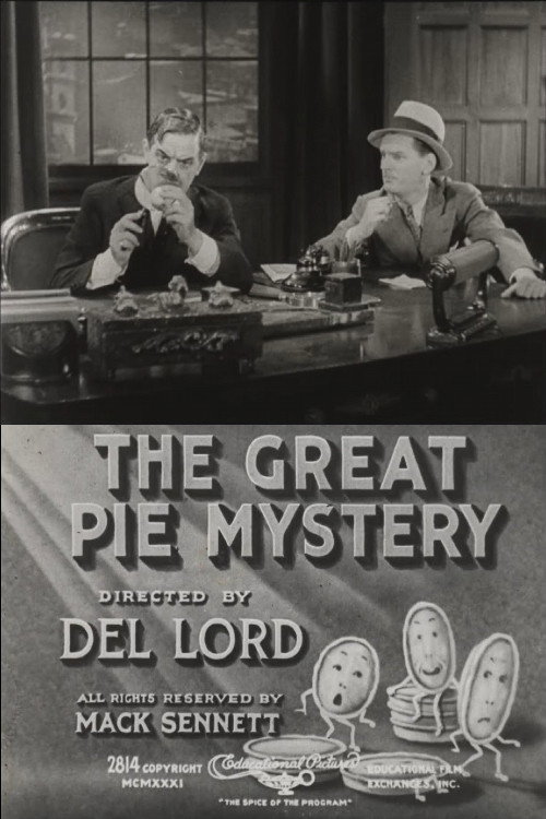 Movie poster for The Great Pie Mystery (1931)