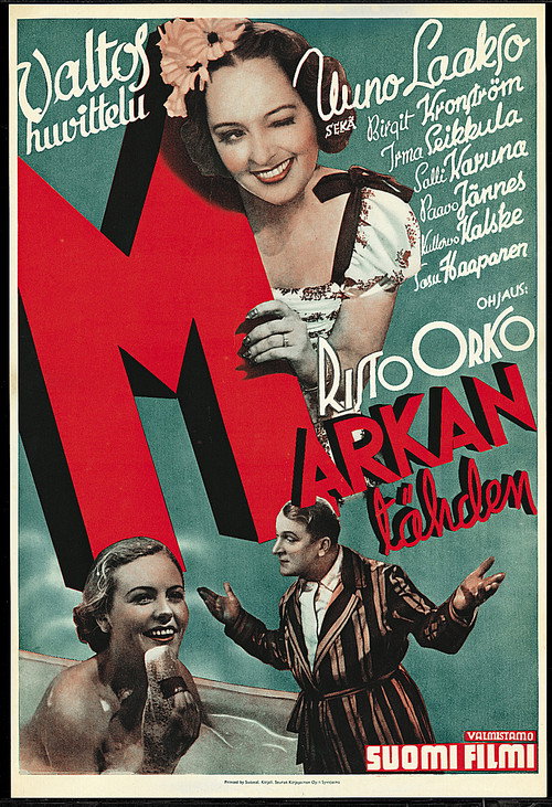 Movie poster for Markan tähden (1938)