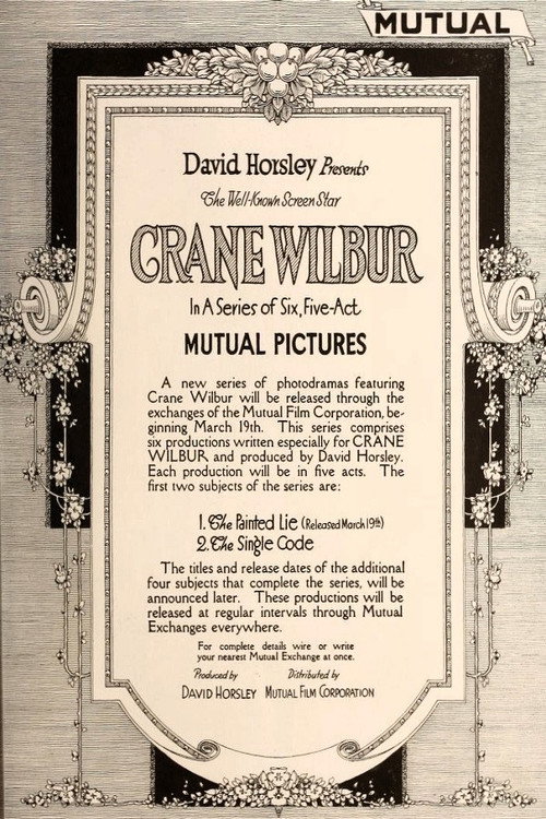Movie poster for The Painted Lie (1917)