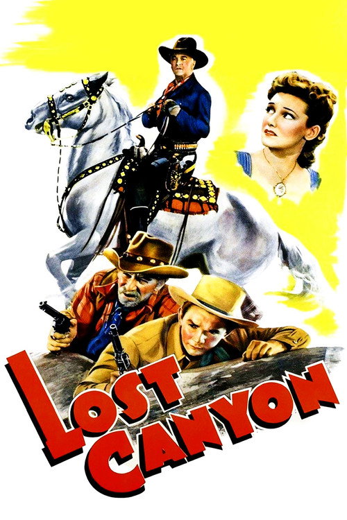 Movie poster for Lost Canyon (1942)