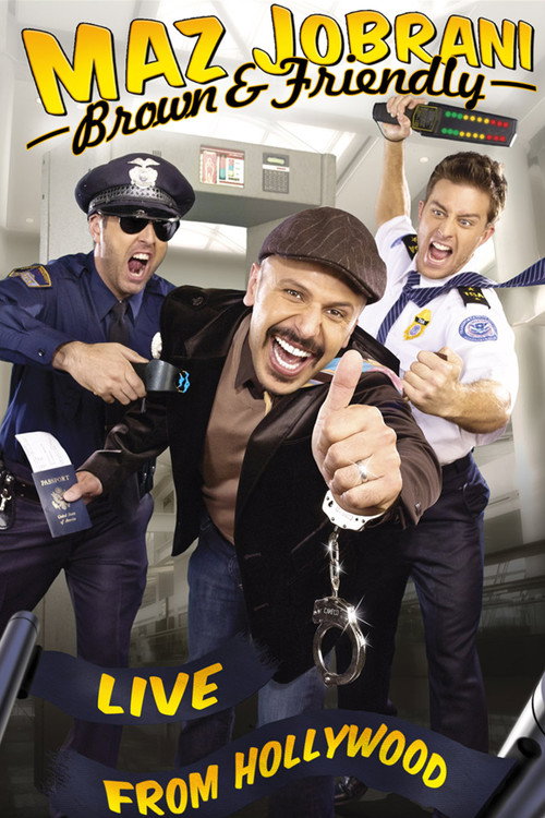 Movie poster for Maz Jobrani: Brown and Friendly (2009)