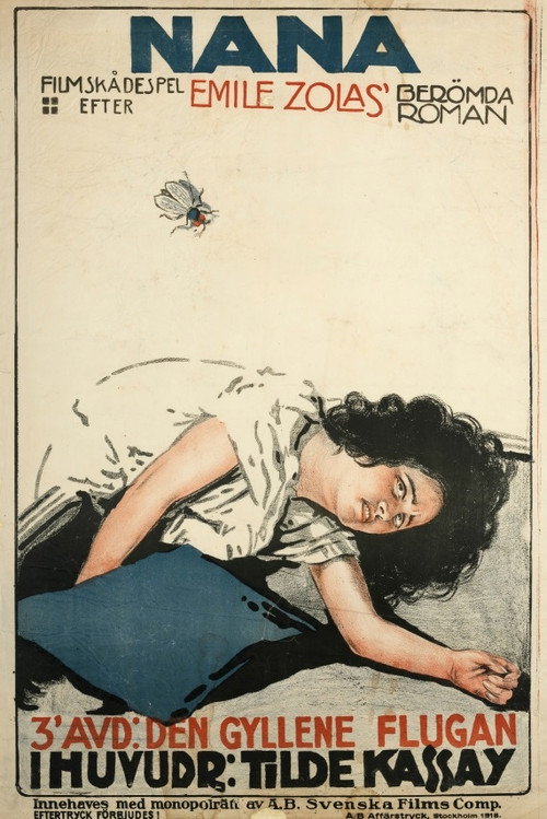 Movie poster for Nanà (1917)