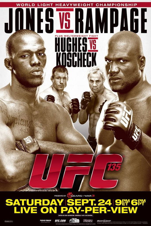 Movie poster for UFC 135: Jones vs. Rampage (2011)