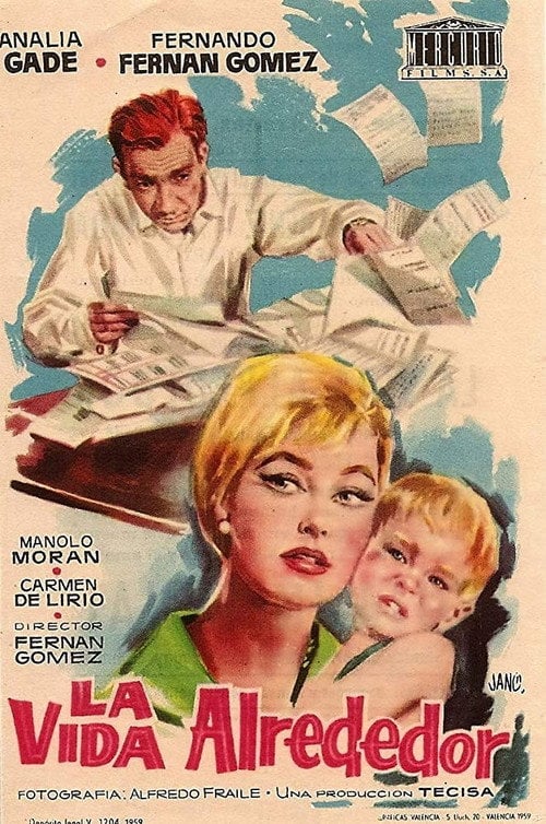 Movie poster for La vida alrededor (1959)