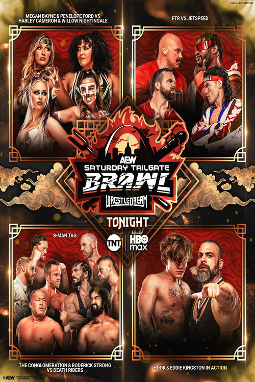 Movie poster for AEW WrestleDream 2025: Saturday Tailgate Brawl (2025)