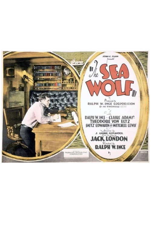 Movie poster for The Sea Wolf (1926)
