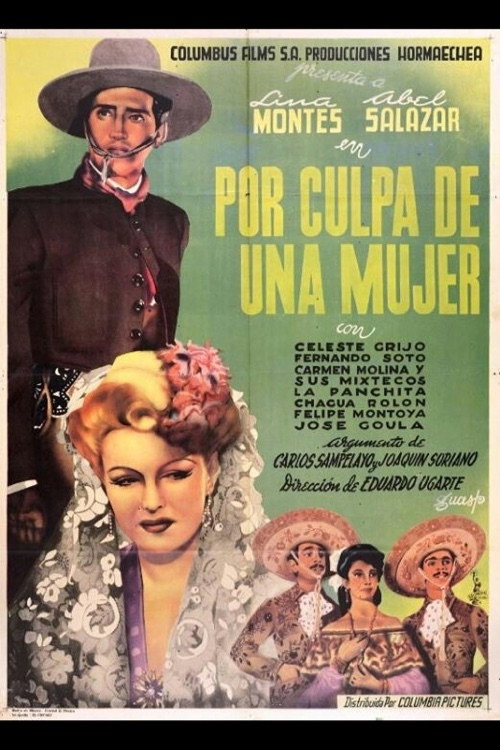 Movie poster for Por culpa de una mujer (1947)