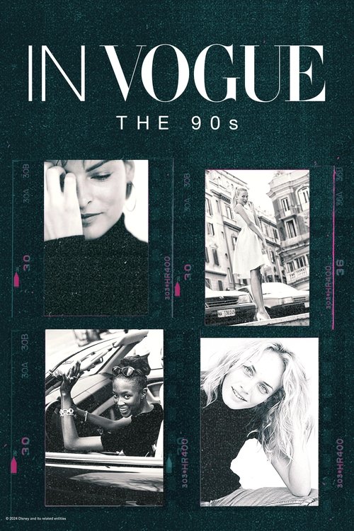 In Vogue: The 90s poster