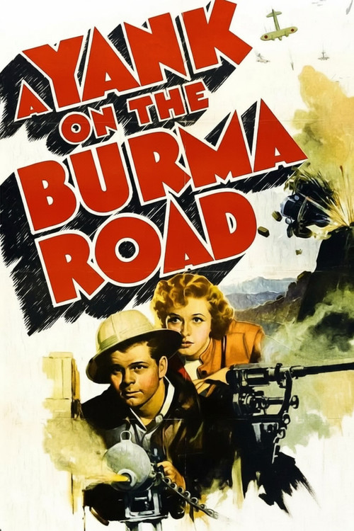Movie poster for A Yank on the Burma Road (1942)