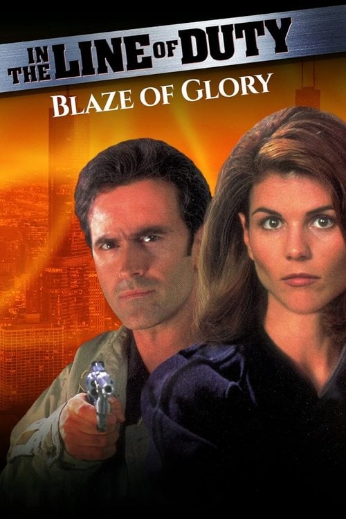 Movie poster for In the Line of Duty: Blaze of Glory (1997)