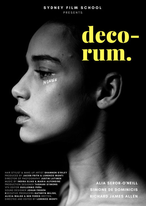 Movie poster for Decorum (2019)